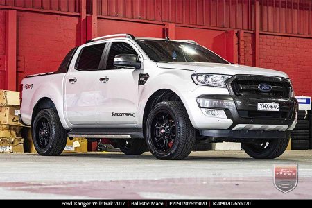 20x9.0 Ballistic Mace on FORD RANGER WILDTRAK