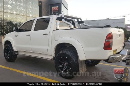 17x9.0 Ballistic Jester on TOYOTA HILUX SR5