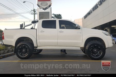 17x9.0 Ballistic Jester on TOYOTA HILUX SR5