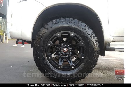 17x9.0 Ballistic Jester on TOYOTA HILUX SR5