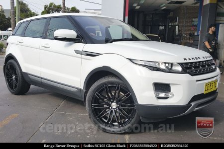 20x8.5 20x10 Sothis SC102 GB on RANGE ROVER EVOQUE