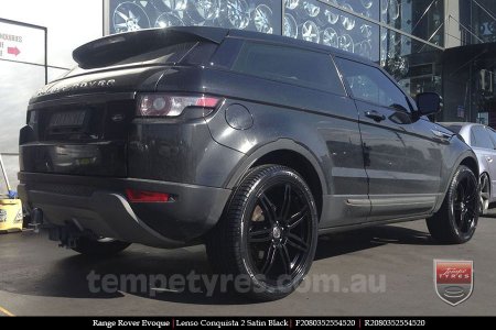 20x8.0 Lenso Conquista 2 SB CQ2 on RANGE ROVER EVOQUE