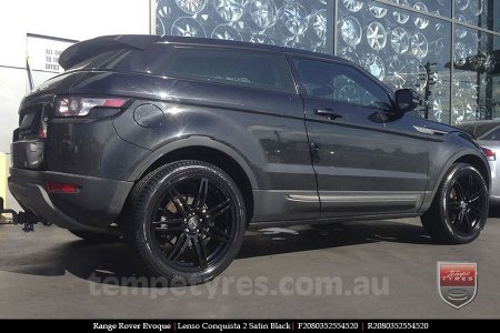 20x8.0 Lenso Conquista 2 SB CQ2 on RANGE ROVER EVOQUE