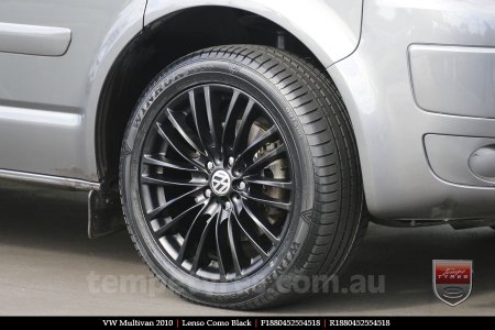 18x8.0 Lenso Como Black on VW MULTIVAN