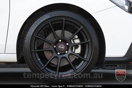 18x8.5 Lenso Spec F MB on HYUNDAI i30