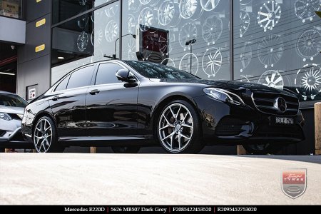 20x8.5 20x9.5 5626 MB507 Dark Grey on MERCEDES E-Class