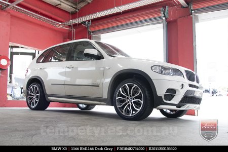 20x10 20x11 1166 BM1166 Dark Grey on BMW X5