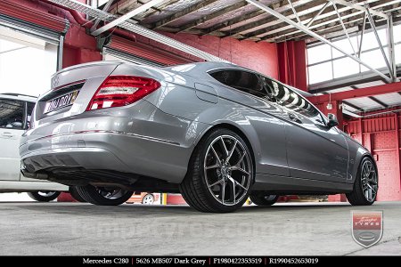 19x8.0 19x9.0 5626 MB507 Dark Grey on MERCEDES C-Class