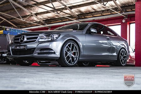 19x8.0 19x9.0 5626 MB507 Dark Grey on MERCEDES C-Class