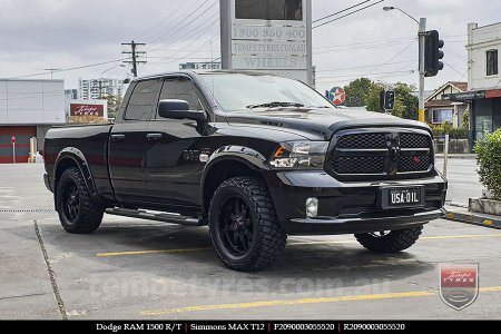 20x9.0 Simmons MAX T12 MK on DODGE RAM