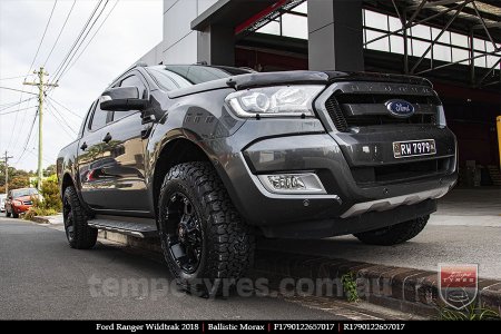 17x9.0 Ballistic Morax on FORD RANGER WILDTRAK