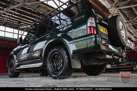 17x8.0 Ballistic BWL Steel on TOYOTA PRADO