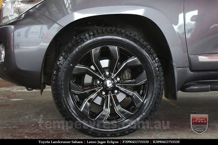 20x9.0 Lenso Jager Eclipse on TOYOTA LANDCRUISER SAHARA