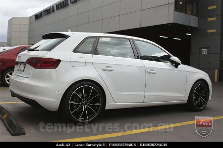 18x8.0 Lenso Eurostyle E ESE on AUDI A3