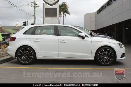 18x8.0 Lenso Eurostyle E ESE on AUDI A3