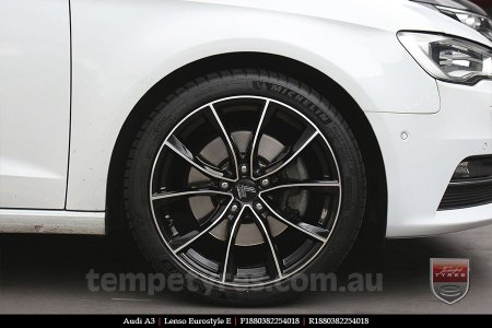 18x8.0 Lenso Eurostyle E ESE on AUDI A3