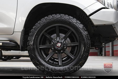 20x9.0 Ballistic Razorback on TOYOTA LANDCRUISER 200 SERIES