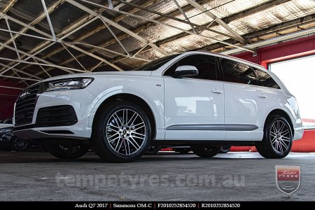 20x8.5 20x10 Simmons OM-C BM on AUDI Q7