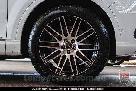 20x8.5 20x10 Simmons OM-C BM on AUDI Q7