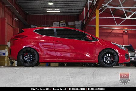 18x8.5 Lenso Spec F MB on KIA PRO CEED