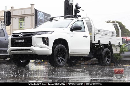 18x9.0 Lenso RTG MBW on MITSUBISHI TRITON