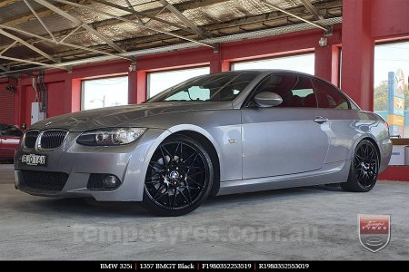 19x8.0 1357 BMGT Black on BMW 3 SERIES