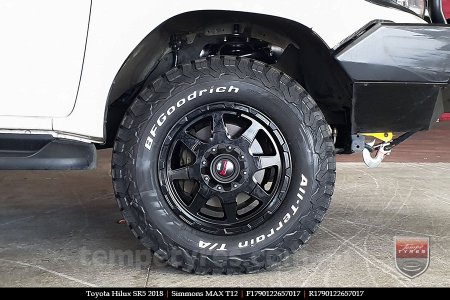 17x9.0 Simmons MAX T12 MK on TOYOTA HILUX SR5