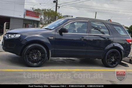 20x8.5 20x10 Simmons OM-C FB on FORD TERRITORY