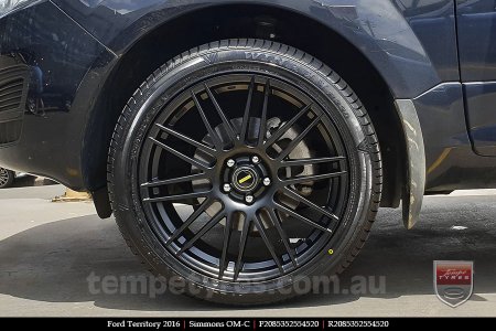 20x8.5 20x10 Simmons OM-C FB on FORD TERRITORY
