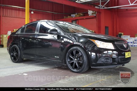 17x7.0 Incubus RS Flawless 0450 on HOLDEN CRUZE