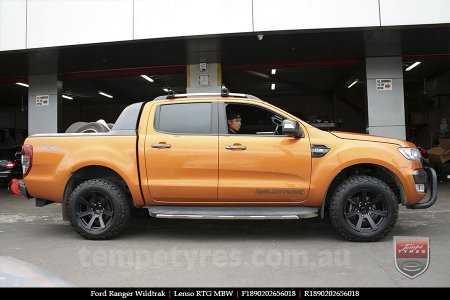 18x9.0 Lenso RTG MBW on FORD RANGER WILDTRAK