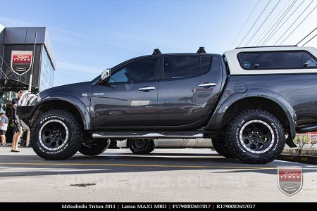 17x9.0 Lenso Max1 MBD on MITSUBISHI TRITON