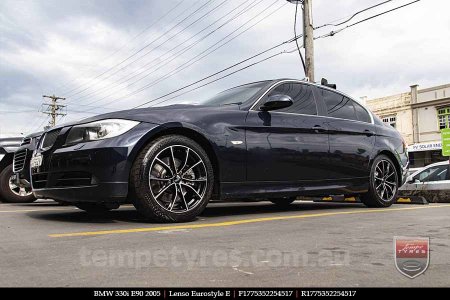 17x7.5 Lenso Eurostyle E ESE on BMW 3 SERIES