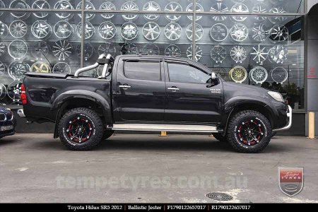 17x9.0 Ballistic Jester on TOYOTA HILUX SR5