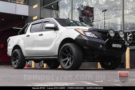 20x9.5 Lenso RTG MBW on MAZDA BT50