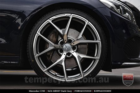 20x8.5 20x9.5 5626 MB507 Dark Grey on MERCEDES C-Class