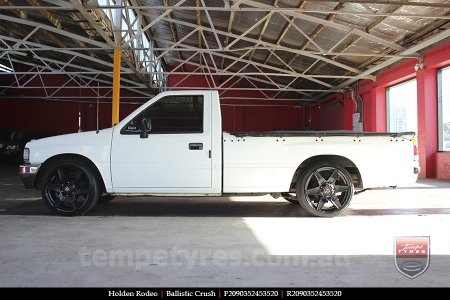 20x9.0 Ballistic Crush on HOLDEN RODEO