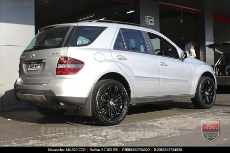 20x8.5 Sothis SC102 FB on MERCEDES ML-Class