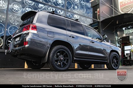 20x9.0 Ballistic Razorback on TOYOTA LANDCRUISER 200 SERIES