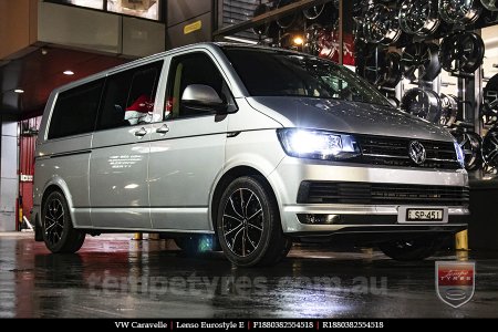 18x8.0 Lenso Eurostyle E ESE on VW CARAVELLE