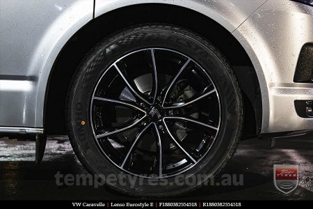 18x8.0 Lenso Eurostyle E ESE on VW CARAVELLE