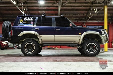 17x9.0 Lenso Max1 MBD on NISSAN PATROL