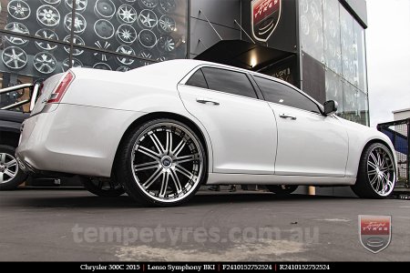 24x10 Lenso Symphony - BKI on CHRYSLER 300C