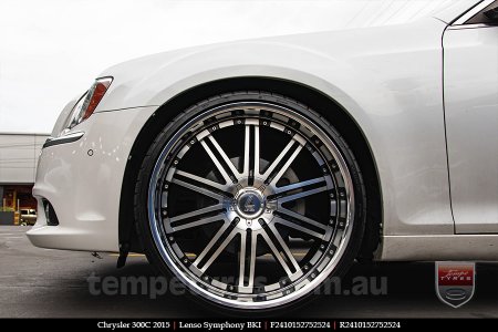 24x10 Lenso Symphony - BKI on CHRYSLER 300C