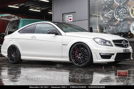 20x8.5 20x10 Simmons OM-C FB on MERCEDES C-Class