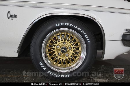 15x8.0 15x10 Simmons V51 GBM on HOLDEN WB UTE