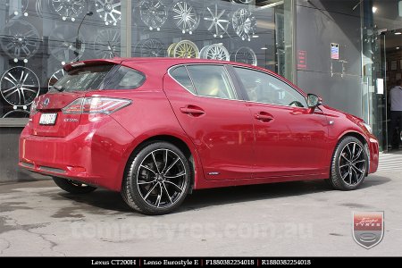 18x8.0 Lenso Eurostyle E ESE on LEXUS CT