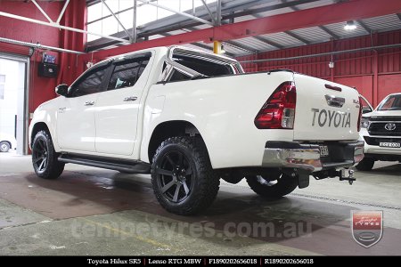 18x9.0 Lenso RTG MBW on TOYOTA HILUX SR5 