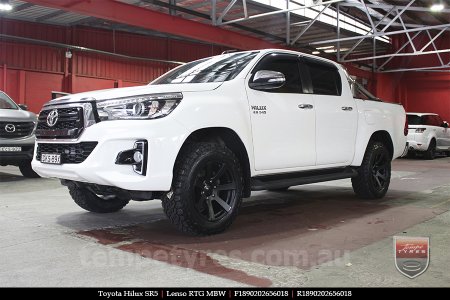 18x9.0 Lenso RTG MBW on TOYOTA HILUX SR5 