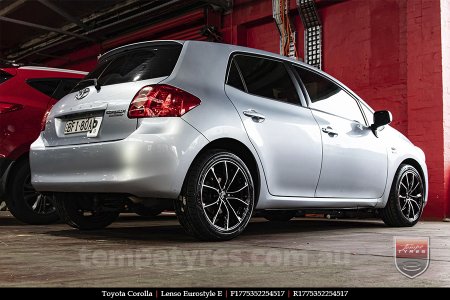 17x7.5 Lenso Eurostyle E ESE on TOYOTA COROLLA